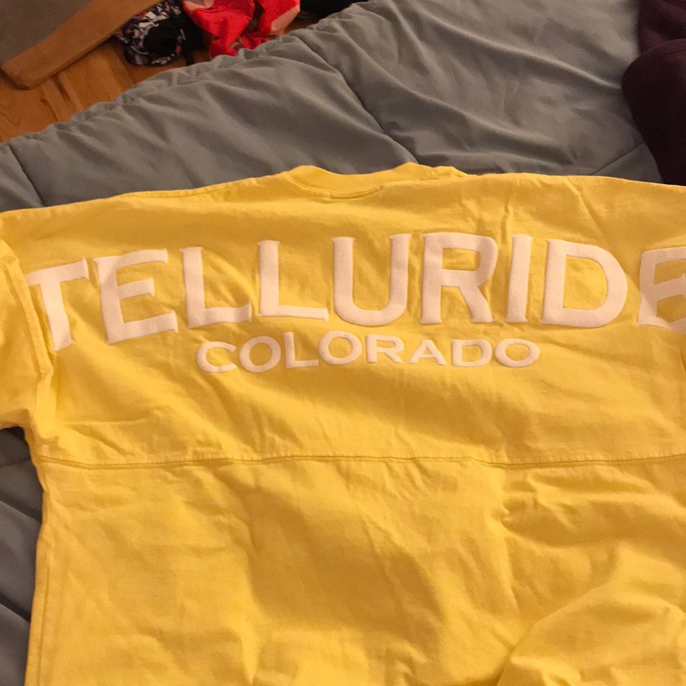 Telluride yellow spirit jersey